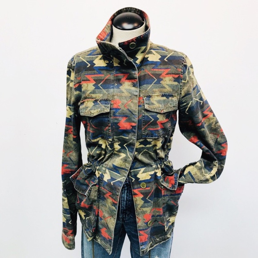 Urban Outfitters Ecote Aztec Camo Jacket